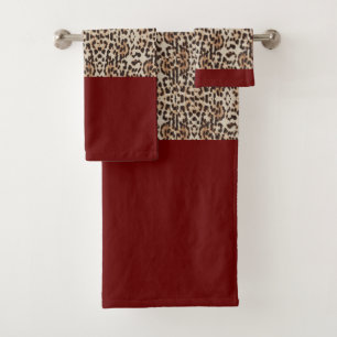 jeu de draps d'impression de guépards