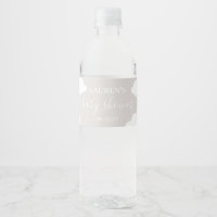 Jeu de Étiquettes de boissons Baby showers nuageux