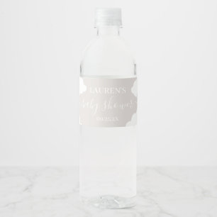 Jeu de Étiquettes de boissons Baby showers nuageux