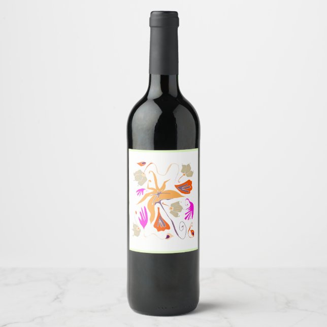 Jeu de Étiquettes de nourriture et de boisson de l (Devant)