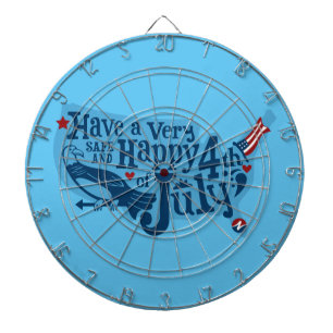 Jeu De Fléchettes 4 juillet Sûr Et Heureux