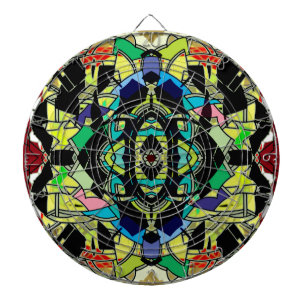 Jeu De Fléchettes à damiers