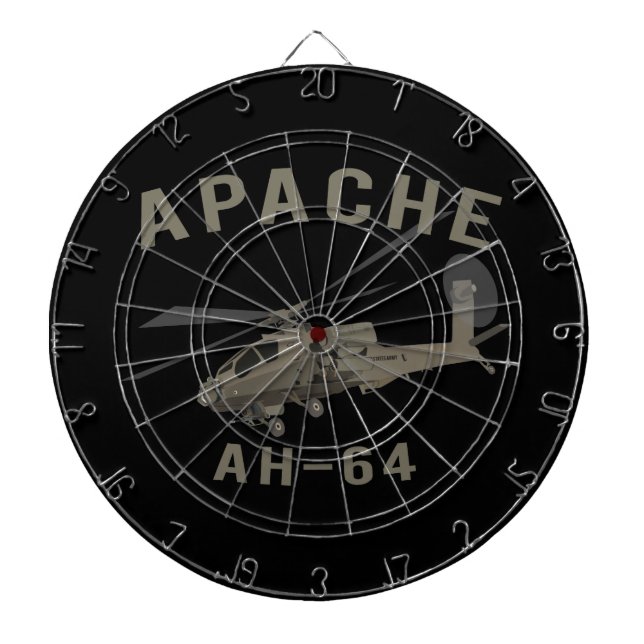 Jeu De Fléchettes Apache AH-64 (Devant)