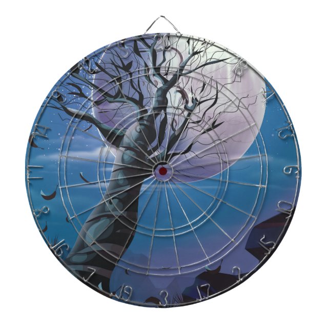 Jeu De Fléchettes Arbre de la lune (Devant)