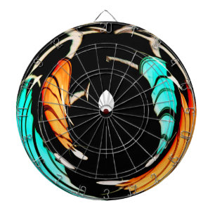 Jeu De Fléchettes Art Motif traditionnel africain Imprimer