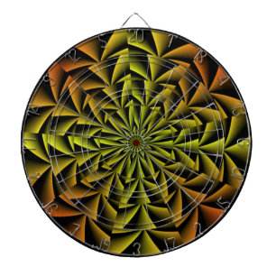 Jeu De Fléchettes Art rétro spiral
