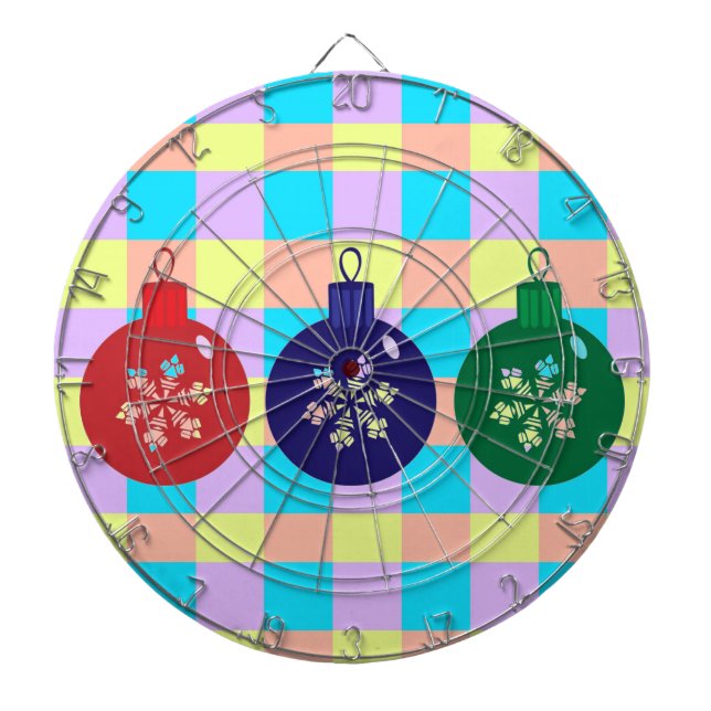 Jeu De Fléchettes Baubles de Noël (Devant)