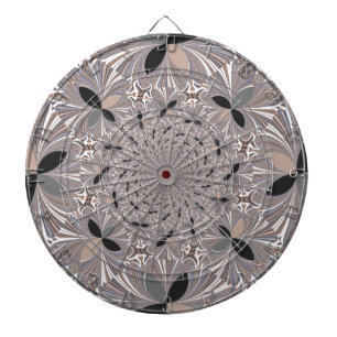 Jeu De Fléchettes Belle belle cendre gris kaléidoscope sans soudure