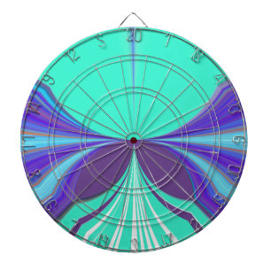 Jeu De Fléchettes Belle extraordinaire Motif Cyan  Motif Motif