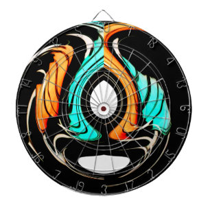 Jeu De Fléchettes Belle perles Abstraites Imprimer