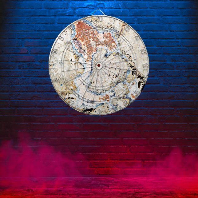 Jeu De Fléchettes Béton Mystique coloré Abstrait (Créateur téléchargé)