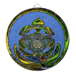 Jeu De Fléchettes Bleu traditionnel
