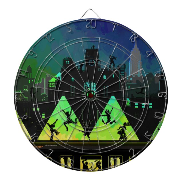 Jeu De Fléchettes Boogie Nights New York (Devant)