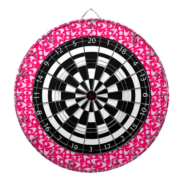 Jeu De Fléchettes Boomerangs rétro (Devant)