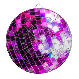 Jeu De Fléchettes Boule disco violette