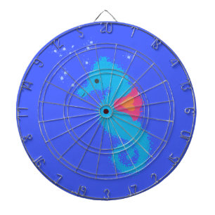 Jeu De Fléchettes Carton bleu Seahorse