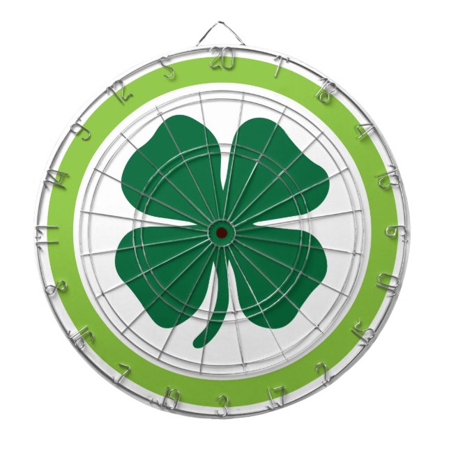 Jeu De Fléchettes Cercle shamrock (Devant)