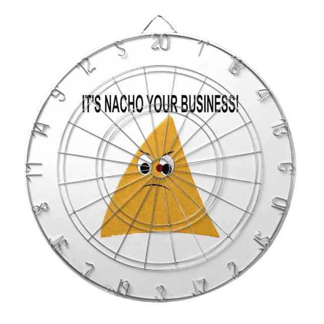 Jeu De Fléchettes C'est Nacho Your Business (Devant)