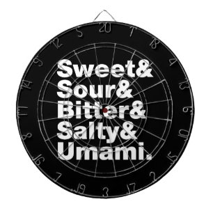 Jeu De Fléchettes Cinq saveurs de base