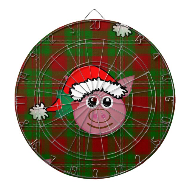 Jeu De Fléchettes cochon de noël (Devant)
