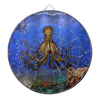 Jeu De Fléchettes Coiffure de pieuvre - Colorée