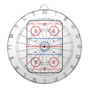 Jeu De Fléchettes Conception de match de hockey de diagramme de