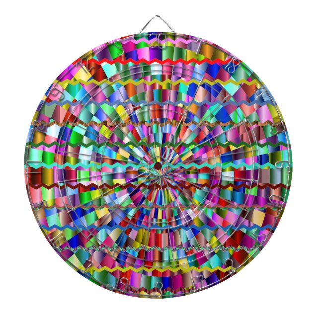 Jeu De Fléchettes Couleurs décoratives (Devant)