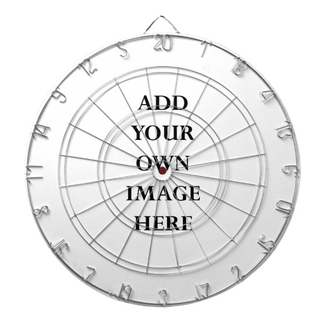 Jeu De Fléchettes customiser votre portrait de tableau de bord (Devant)