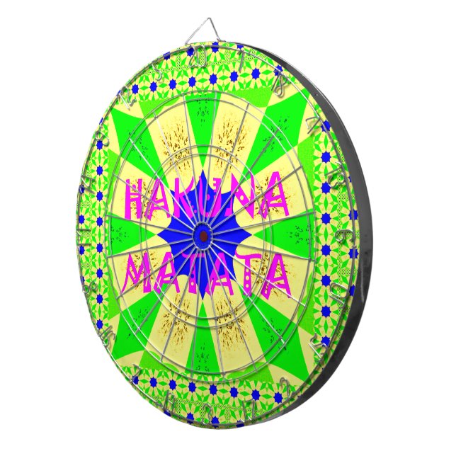 Jeu De Fléchettes Dernier Hakuna Matata magnifique design Extraordin (Devant droit)