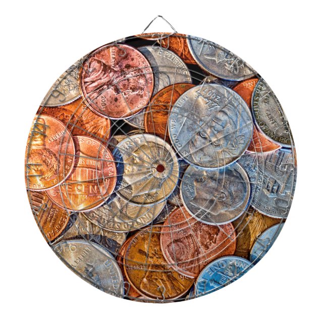 Jeu De Fléchettes Devise de pièce (Devant)