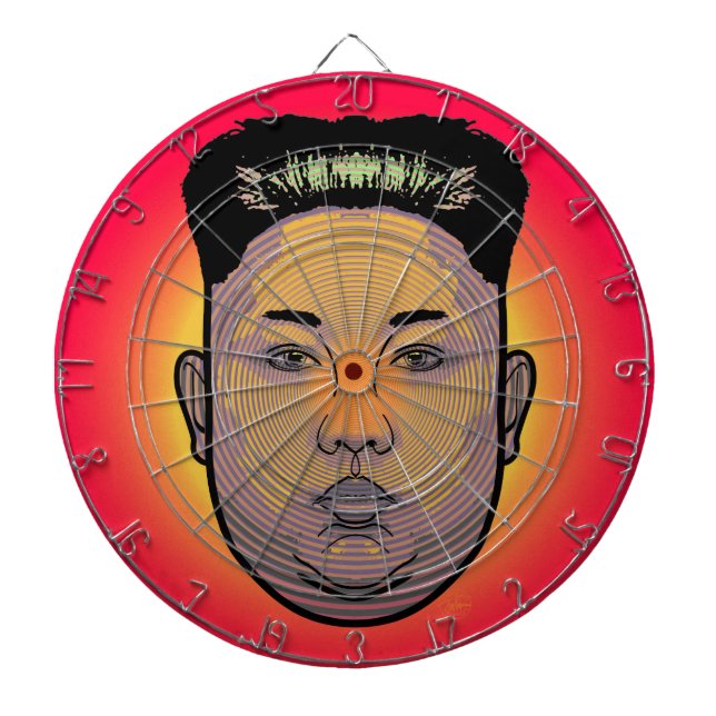 Jeu De Fléchettes Dictateur Do Dartboard de l'ONU de Kim Jong (Devant)