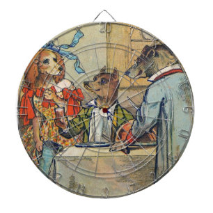 Jeu De Fléchettes Dîner de chien victorien Dress Doggy