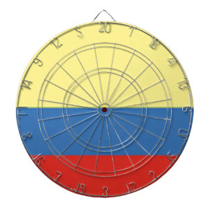 Jeu De Fléchettes Drapeau Colombie