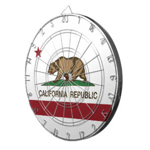 Jeu De Fléchettes Drapeau de République de la Californie