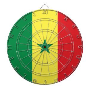 Jeu De Fléchettes Drapeau du Sénégal