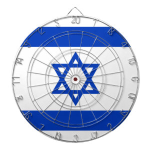 Jeu De Fléchettes Drapeau Israël