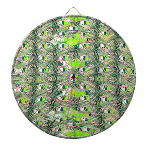 Jeu De Fléchettes Eco Africa Motif - Art Africain Inspiré Par La Nat