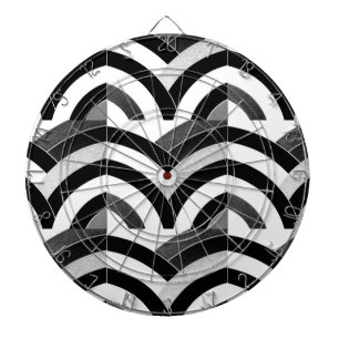 Jeu De Fléchettes élégant chevron design