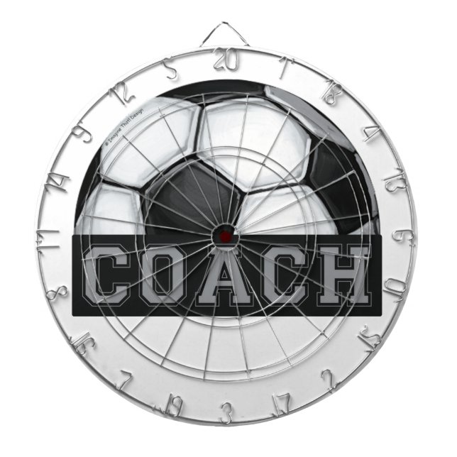 Jeu De Fléchettes Entraîneur de football (Devant)
