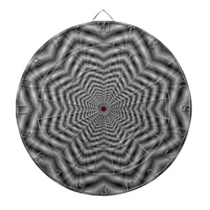 Jeu De Fléchettes Étoiles en étoiles en Dartboard monochrome