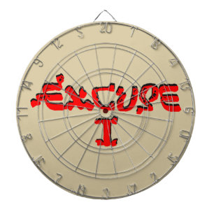 Jeu De Fléchettes Excuse I