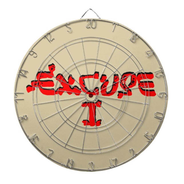 Jeu De Fléchettes Excuse I (Devant)