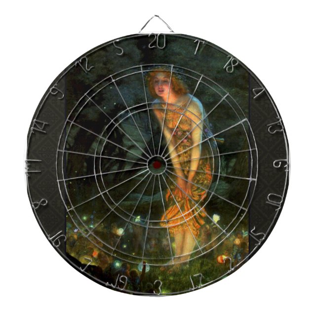 Jeu De Fléchettes Fairy Circle Fairies Midsummer Eve (Devant)