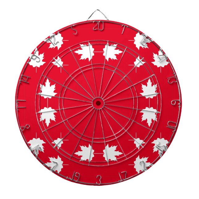 Jeu De Fléchettes fête du canada (Devant)