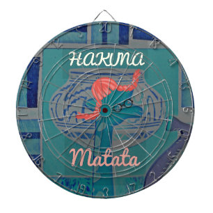 Jeu De Fléchettes Giraffe Art Joueuse : Un Plaisir Africain