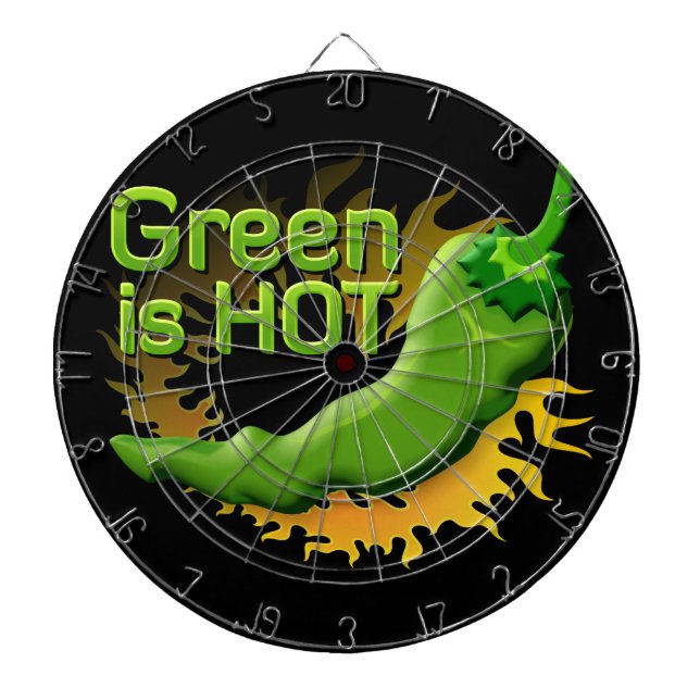 Jeu De Fléchettes Green is HOT (Devant)