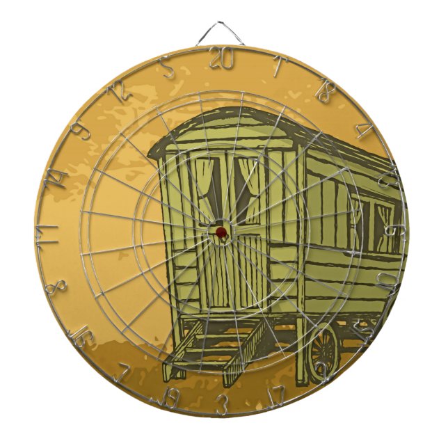 Jeu De Fléchettes Gypsy caravan (Devant)