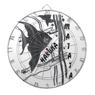 Jeu De Fléchettes Hakuna Matata Fish Art Imprimer