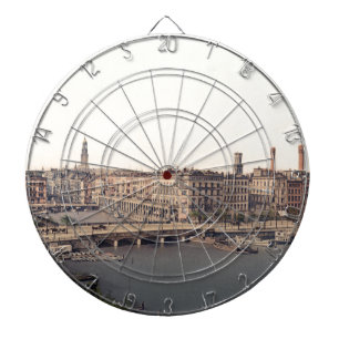 Jeu De Fléchettes Hambourg Alsterarkaden Deutschland Alster