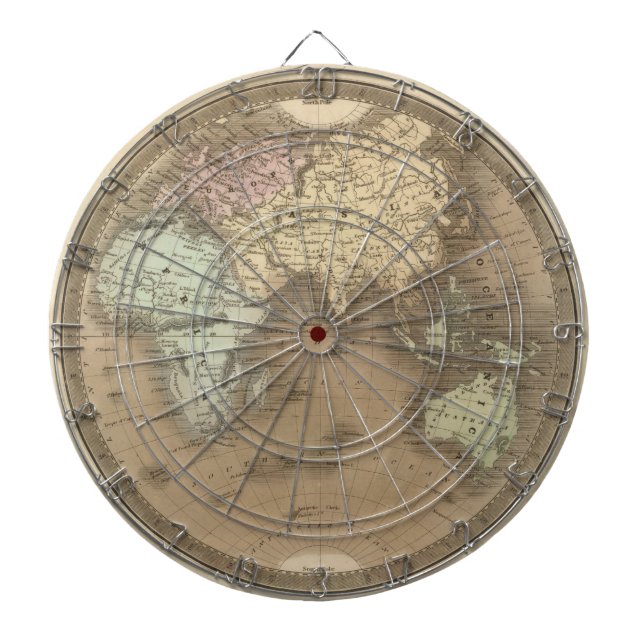 Jeu De Fléchettes Hémisphère oriental 14 (Devant)
